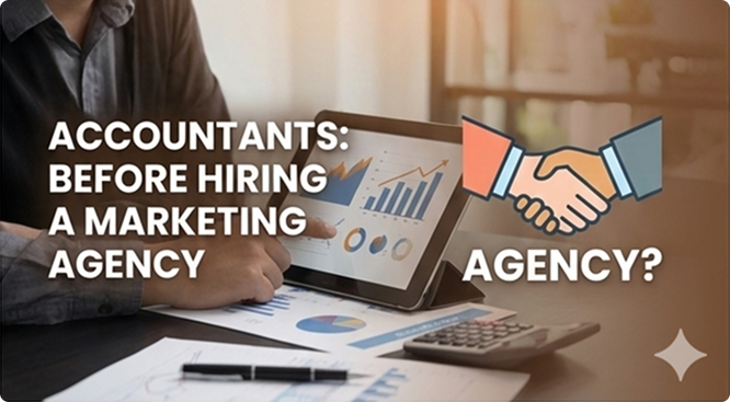 Accountants: before hiring a marketing agency