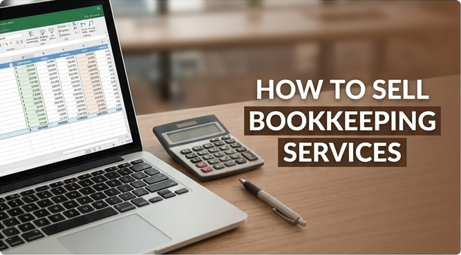 How to sell bookkeeping services